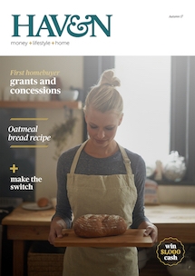 finance loan lifestyle newsletter Cover-Autumn-Haven-baking-apron