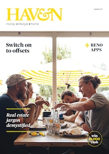 information loan lifestyle newsletter haven-cover-people-eating-umbrella